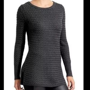 Athleta Cypress Pullover Basketweave Knit Sweater